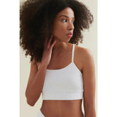 Fresher Cropped Tank - Diamond White - Wellicious Community Sale