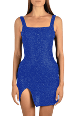 Sofia Hand Beaded Party Dress White