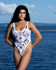 Dreamshell Swimsuit White