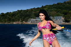 Nebula Shell Bikini Bottom Fuchsia