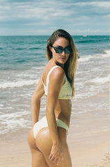 Oceanus X SOJOS Melody Sunglasses Black