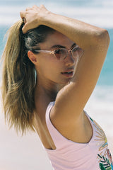 Oceanus X SOJOS Darling Sunglasses Brown