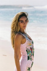 Oceanus X SOJOS Darling Sunglasses Brown