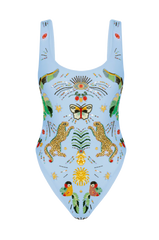 Willow Hand Embroidered Swimsuit