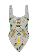 Willow Hand Embroidered Swimsuit