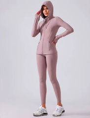 Women Fitness Zip Jacket