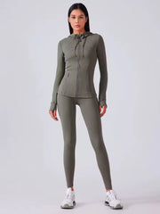 Women Fitness Zip Jacket