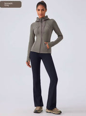 Women Fitness Zip Jacket