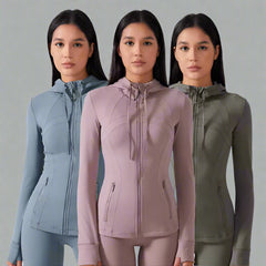 Women Fitness Zip Jacket