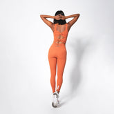 BOW LEGGING - SAFFRON