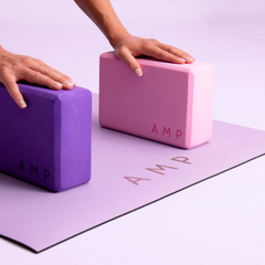 Amp Yoga Block Pink