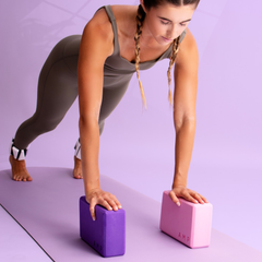 Amp Yoga Block Pink