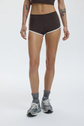 VINTAGE SPORTS SHORTS - ESPRESSO MARTINI