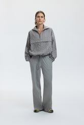 CORA PANTS - ASH GRID