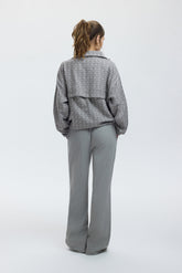 CORA PANTS - ASH GRID