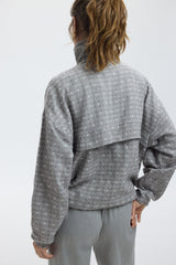 CORA SWEATSHIRT - ASH GRID