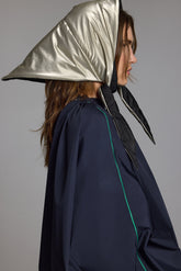 DUAL SHINE SCARF HOOD