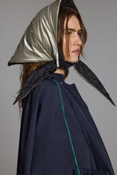 DUAL SHINE SCARF HOOD