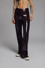 GLAZE SEQUIN PANTS - SOUFFLE