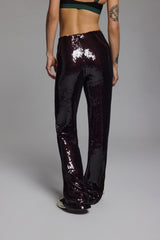 GLAZE SEQUIN PANTS - SOUFFLE