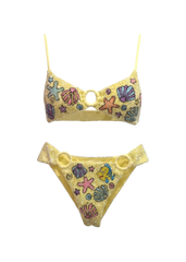 Disney | Oceanus Under the Sea Bikini Top in Yellow