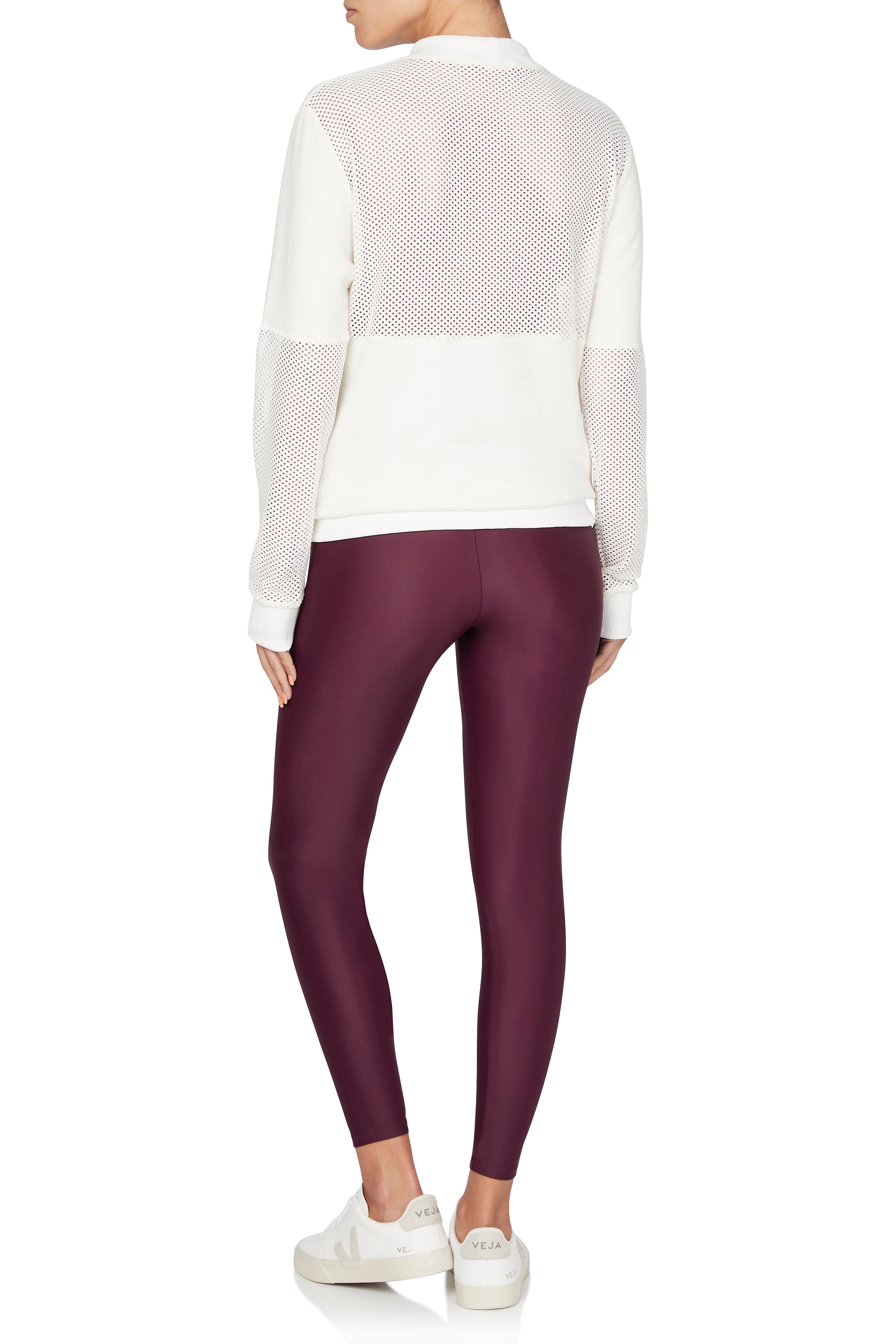 July 5:45 Fleece Jumper White