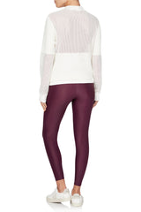 July 5:45 Fleece Jumper White