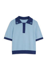 Penny Polo in Sunday Blue