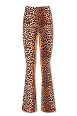 SPANIARD FLARE PANTS - LEOPARD