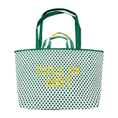 Green & Yellow Full of Shit Handbag