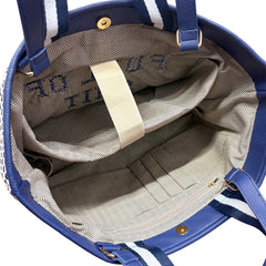 Navy Full of Shit Handbag