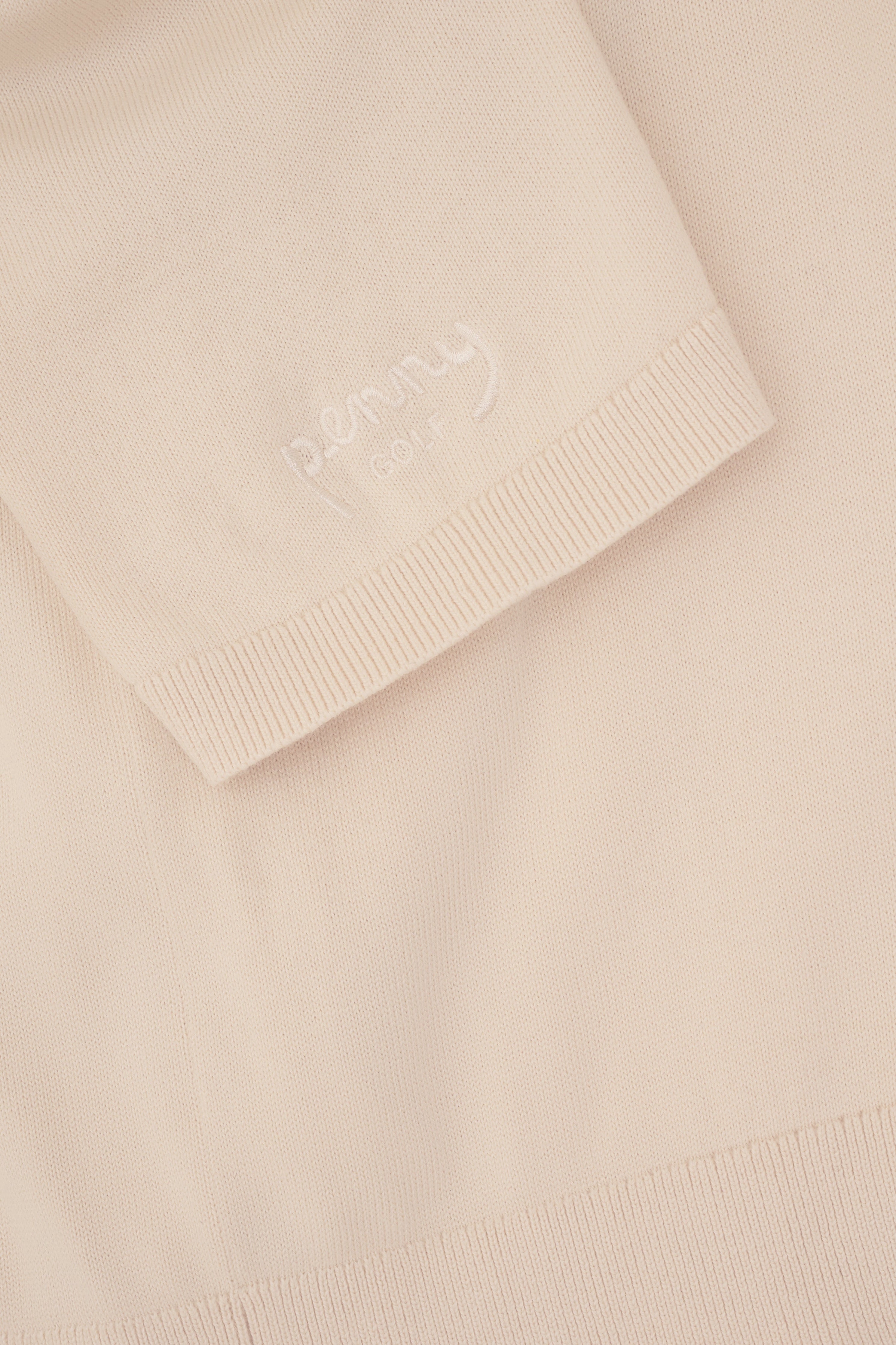 Penny Polo in Sand Trap White