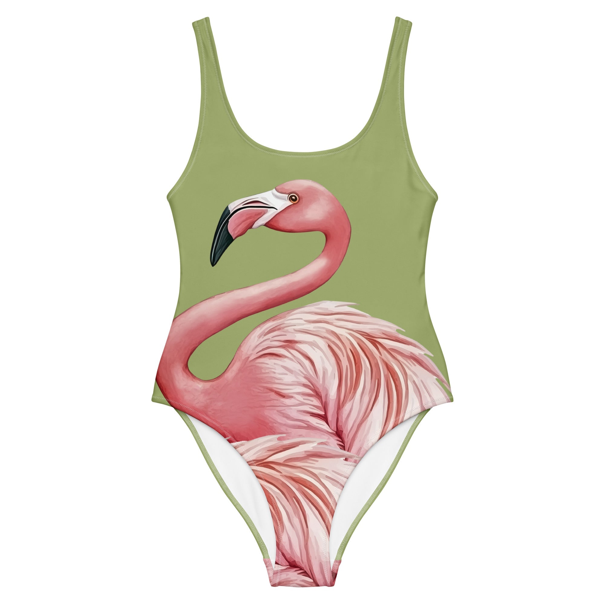 Flamingo One Piece Swimsuit