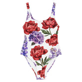 Floral One Piece Swimsuit - Bouquet Bouquet