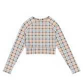 London Sul Mare - Long Sleeve Crop Top