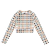 London Sul Mare - Long Sleeve Crop Top