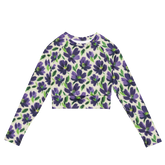 Recycled Long-Sleeve Crop Top