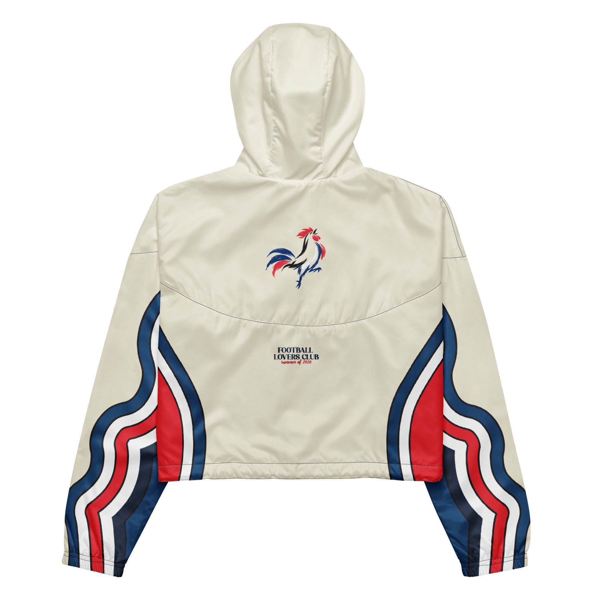France Football Edition Women's Cropped Windbreaker