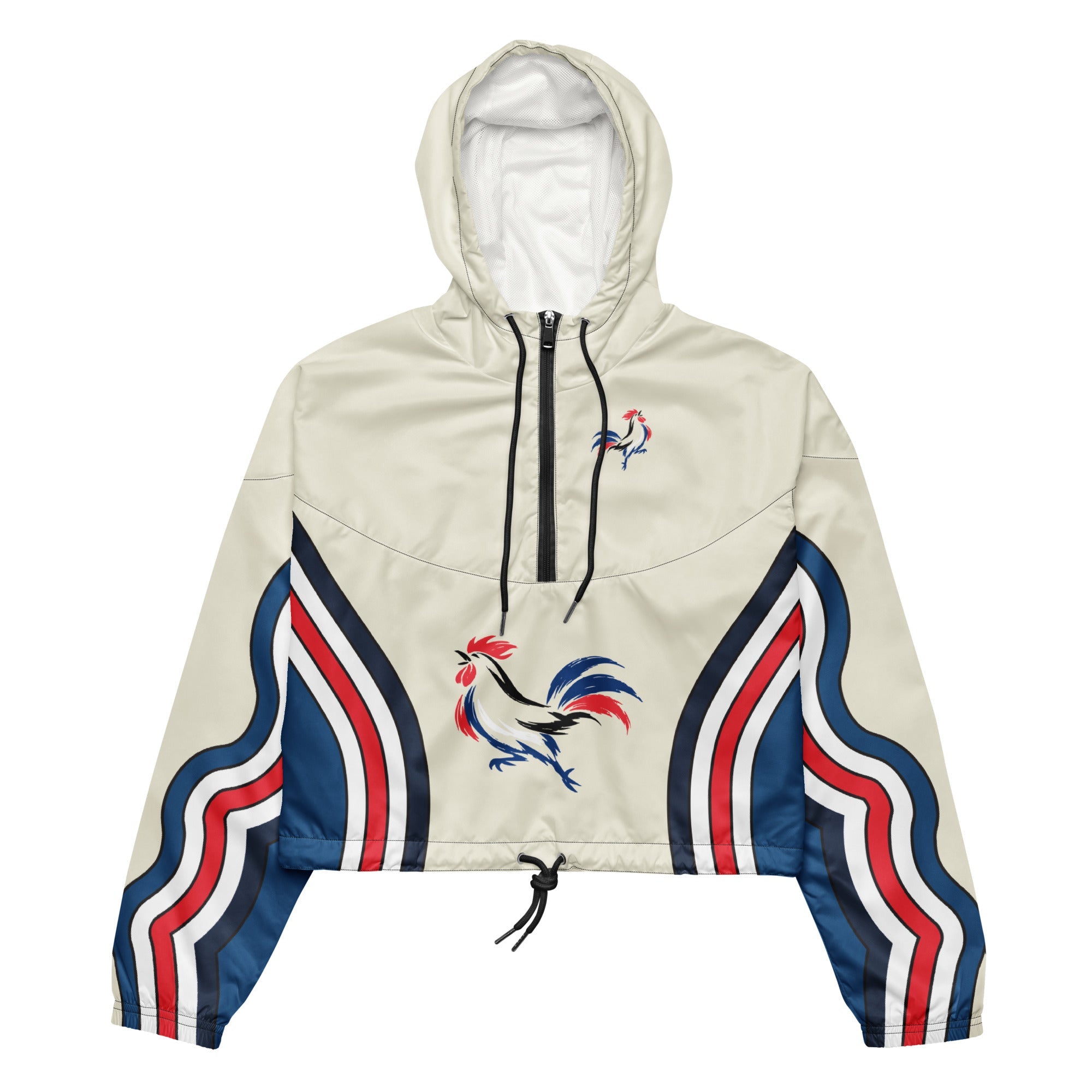 France Football Edition Women's Cropped Windbreaker