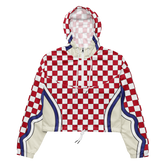 Croatia Football Edition Cropped Windbreaker