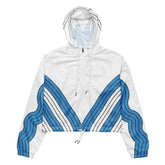 Argentina Football Edition Women's Cropped Windbreaker