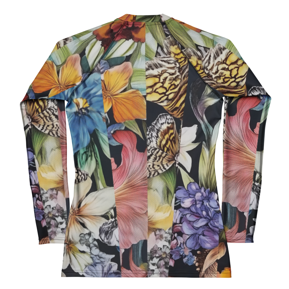 Fleur De Glitch - Rash Guard