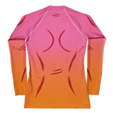 Pink - Women's Long Sleeve Rash Guard