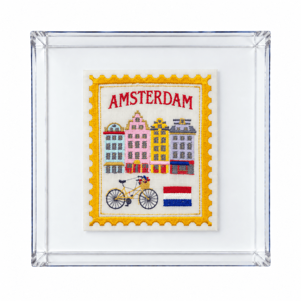 Amsterdam Stamp Artwork