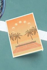 Tennis Greeting Card Set (4 Cards per Set)