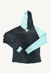 Color-Blocked Pullover Hoodie