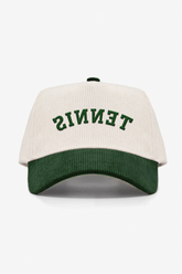 TENNIS Reversed Corduroy Hat