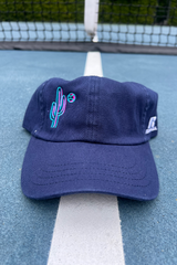 Embroidered Art on Cotton Dad Hat