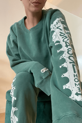 The Tennis Score Tube Crewneck Sweatshirt