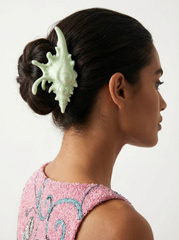 Nerina Coral Hair Clip
